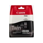 Cartouche d'encre noire pgi - 525pgbk2 de canon - multipack 2 cartouches