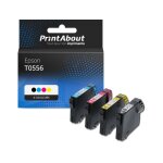 Cartouche compatible epson t0556 - 4 couleurs - multipack
