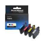 Cartouche compatible epson t0895 - 4 couleurs - multipack