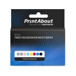 Cartouche compatible epson t6031 / 62 / 63 / 64 / 65 / 66 / 67 / 68 / 69 - packs couleur - grande capacité ... Cartouche compatible epson t6031 / 62 / 63 / 64 / 65 / 66 / 67 / 68 / 69 - packs couleur - grande capacité ...