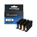 Cartouche compatible epson t7891 / 92 / 93 / 94 - 4 couleurs - multipack
