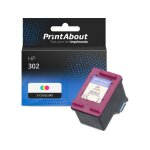Cartouche compatible hp 302 (f6u65ae) - 3 - couleurs Cartouche compatible hp 302 (f6u65ae) - 3 - couleurs