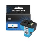 Cartouche compatible hp 363 (c8771ee) - cyan