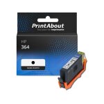 Cartouche compatible hp 364 (cb317ee) - noir photo Cartouche compatible hp 364 (cb317ee) - noir photo