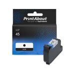 Cartouche compatible hp 45 (51645ae) - noir