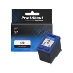 Cartouche compatible hp 57 (c6657ae) - 3 - couleurs