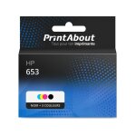 Cartouche compatible hp 653 (3ym74 / 75ae) - noir + 3 couleurs - multipack Cartouche compatible hp 653 (3ym74 / 75ae) - noir + 3 couleurs - multipack
