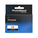 Cartouche compatible hp 7fp20ue (308) - 3 - couleurs - grande capacit�