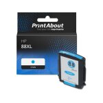 Cartouche compatible hp 88xl (c9391ae) - cyan - grande capacit�