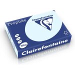 Clairefontaine bleu azure a4 papier couleur 160 g / m� (250 feuilles)