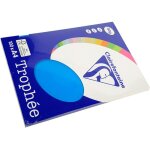 Clairefontaine bleu carabes a4 papier couleur 80 g / m (100 feuilles)
