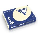 Clairefontaine crme a4 papier couleur 160 g / m (250 feuilles)