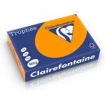 Clairefontaine orange vif a4 papier couleur 160 g / m� (250 feuilles)