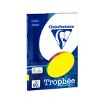 Clairefontaine jaune fluo a4 papier couleur 80 g / m� (100 feuilles)