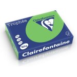 Clairefontaine vert herbe a4 papier couleur 160 g / m2 (250 feuilles)