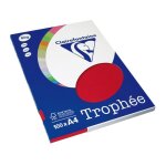 Clairefontaine cerise a4 papier couleur 80 g / m (100 feuilles)