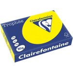 Clairefontaine jaune soleil a4 papier couleur 80 g / m (500 feuilles)