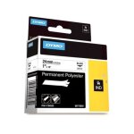 Dymo 1734523 (s0773830) - (24 mm) - noir sur blanc - ruban