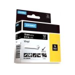 Dymo 1805436 - (19 mm) - blanc sur noir - ruban