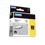 Dymo 1805443 - (24 mm) - noir sur blanc - ruban