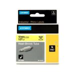 Dymo 18056 (s0718310) - (12 mm) - noir sur jaune - ruban