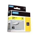 Dymo 18058 (s0718340) - (19 mm) - noir sur jaune - ruban