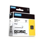 Dymo 18444 (s0718600) - (12 mm) - noir sur blanc - ruban