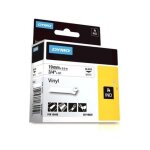 Dymo 18445 (s0718620) - (19 mm) - noir sur blanc - ruban