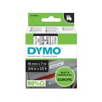Dymo 45803 (s0720830) - (19 mm) - noir sur blanc - ruban