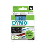 Dymo 45806 (s0720860) - (12 mm) - bleu sur noir - ruban Dymo 45806 (s0720860) - (12 mm) - bleu sur noir - ruban