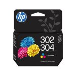 Hp 302 / 304 (b7rt6ae) - 3 - couleurs - cartouche d'encre