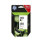 Hp 302 (x4d37ae) - noir + 3 couleurs - cartouche d'encre - multipack Hp 302 (x4d37ae) - noir + 3 couleurs - cartouche d'encre - multipack