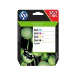 Hp 364 (n9j73ae) - 4 couleurs - cartouche d'encre - multipack Hp 364 (n9j73ae) - 4 couleurs - cartouche d'encre - multipack