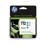 Hp 712 (3ed77a) - cyan - cartouche d'encre Hp 712 (3ed77a) - cyan - cartouche d'encre