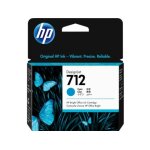 Hp 712 (3ed67a) - cyan - cartouche d'encre