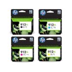 Hp 912xl (3yp34ae) - 4 couleurs - cartouche d'encre - grande capacit� - multipack