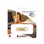 Kingston 64gb 220mb / s metal usb 3. 2 gen 1 datatraveler se9 g3 - cl� usb