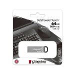 Kingston 64gb datatraveler kyson 200mb / s metal usb 3. 2 gen 1 - cl� usb
