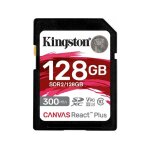 Kingston canvas react plus sdxc 128gb - carte sd