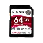 Kingston canvas react plus sdxc 64gb - carte sd