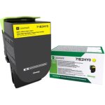 Lexmark 71b2hy0 - jaune - toner