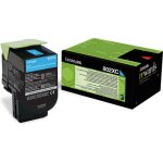 Lexmark 80c2xc0 (802xc) - cyan - toner - trs grande capacit