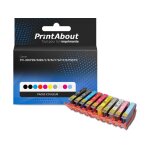 Mnage cartouche d'encre canon pfi - 300pbk / mbk / c / r / m / y / gy / co / pm / pc multipack 10 couleurs ...