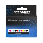 Pfi - 5100 mbk / pbk / c / m / y / pc / pm / r / gy / co multipack 10 couleurs
