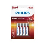 Power alkaline lr03 micro aaa 4 pices