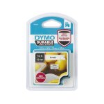 Ruban dymo durable 1978364 noir sur blanc (12 mm) Ruban dymo durable 1978364 noir sur blanc (12 mm)
