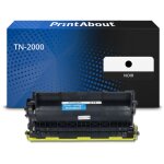 Toner compatible brother tn - 2000 - noir