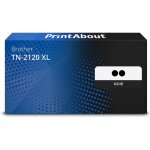 Toner brother tn - 2120 xl noir extra haute capacité de marque propre 2x - multipack Toner brother tn - 2120 xl noir extra haute capacité de marque propre 2x - multipack