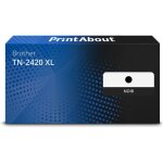 Toner compatible brother tn - 2420 xl - noir - très grande capacité Toner compatible brother tn - 2420 xl - noir - très grande capacité