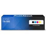Toner compatible brother tn - 900 - 4 couleurs - multipack